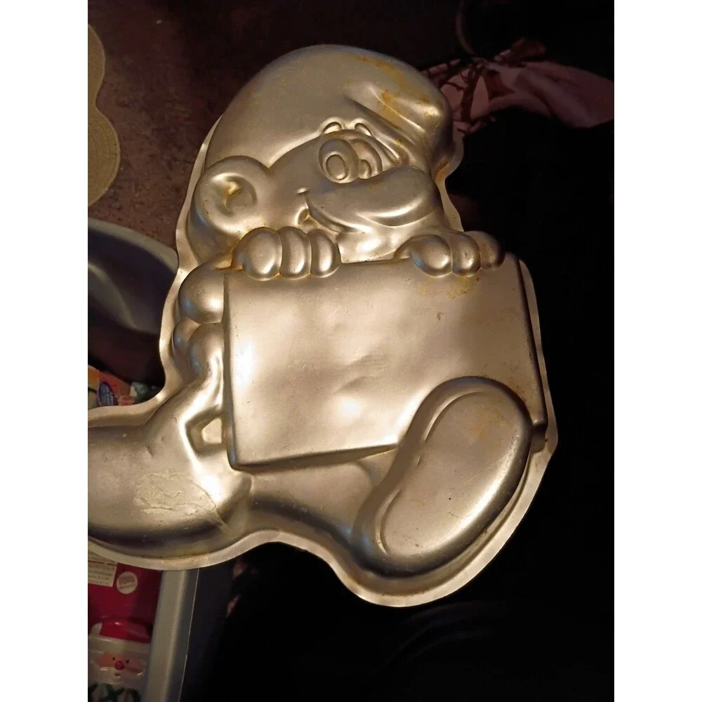 Wilton Smurf cake pan / vintage / 1983-gry
